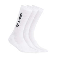 Craft Sports Socks Progress Indoor (moisture transport) white - 3 pairs