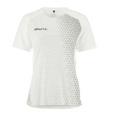 Craft Sport Shirt Extend 2.0 Graphic Jersey (100% recycled Polyester, moisture-wicking) white Ladies