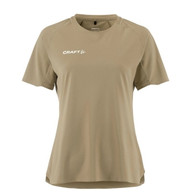 Craft Sport-Shirt Extend 2.0 Jersey (100% recycled Polyester, moisture-wicking) beige Ladies
