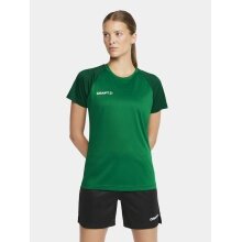 Craft Sport-Shirt Squad 2.0 Contrast Jersey (high elasticity, comfortable fit) green Women