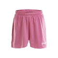 Craft Sports Shorts (Short) Squad Solid WB - with inner shorts, elastic material - pink Children