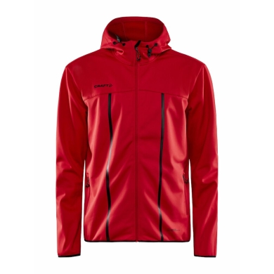 Craft Softshell Jacket ADV Explore (windproof, water-repellent) red Men