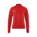 Craft Sport Long Sleeve Shirt Evolve 2.0 Halfzip (100% recycled Polyester) red Ladies