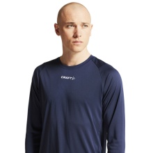 Craft Sport Long Sleeve Shirt Rush 2.0 Tee (light, functional) navy blue Men's