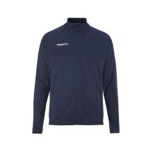 Craft Sport Training Jacket Evolve 2.0 Full Zip (durable, elastic) navy blue Men's