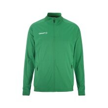 Craft Sport Training Jacket Evolve 2.0 Full Zip (durable, elastic) green Men's