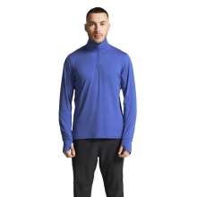 Craft Sport Long Sleeve Shirt Flow Half-Zip (light, soft feel) royal blue men's