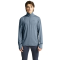 Craft Sport Long Sleeve Shirt Flow Half-Zip (light, soft feel) blue men's