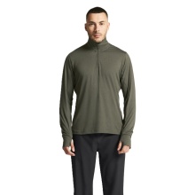 Craft Sport Long Sleeve Shirt Flow Half-Zip (lightweight, soft feel) green men's