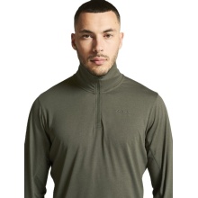 Craft Sport Long Sleeve Shirt Flow Half-Zip (lightweight, soft feel) green men's