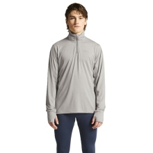 Craft Sport Long Sleeve Shirt Flow Half-Zip (lightweight, soft feel) grey men's