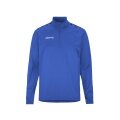 Craft Sport Long Sleeve Shirt Squad Go Halfzip (Stand-up Collar, 100% Recycled Polyester) Cobalt Blue Men's