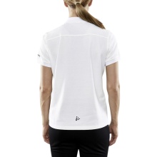 Craft Sport Polo CORE Blend (high wearing comfort) white ladies