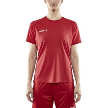 Craft Sport Shirt Progress Indoor Jersey (elastic material) red ladies