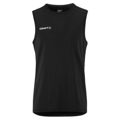 Craft Sport Tank Ability Sl Tee (Mesh Inserts, moisture-wicking) black men's