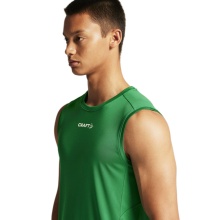 Craft Sport Tank Rush 2.0 Sleeveless Singlet (100% recycled Polyester) green Men's