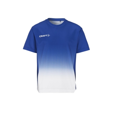 Craft Sport T-shirt Evolve 2.0 Structured Graphic Jersey (elastic material) blue/white children