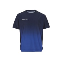 Craft Sport T-shirt Evolve 2.0 Structured Graphic Jersey (elastic material) navy blue/blue children