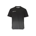 Craft Sport T-shirt Evolve 2.0 Structured Graphic Jersey (elastic material) black/grey children