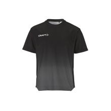 Craft Sport T-shirt Evolve 2.0 Structured Graphic Jersey (elastic material) black/grey children