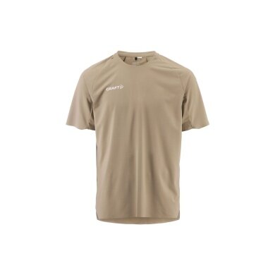 Craft Sport T-shirt Extend 2.0 Jersey (100% recycled polyester, moisture-wicking) beige men's