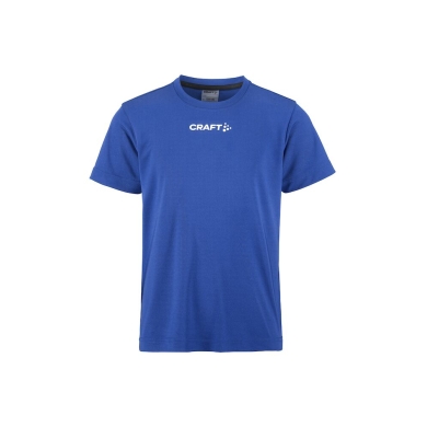 Craft Sport T-shirt Squad Go Function Tee (lightweight, quick-drying) cobalt blue Children