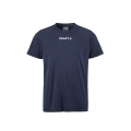 Craft Sport T-shirt Squad Go Function Tee (lightweight, quick-drying) navy blue children