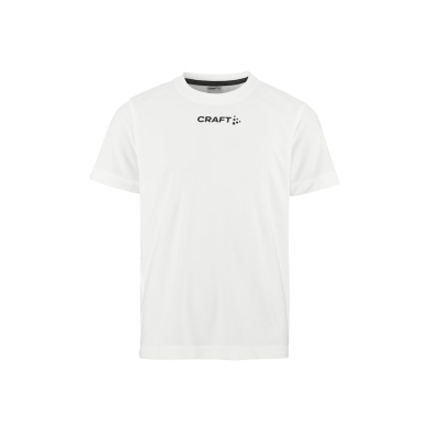 Craft Sport T-shirt Squad Go Function Tee (lightweight, quick-drying) white children