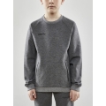 Craft Sweatshirt Core Soul Crew (comfortable fit, front zipper) dark grey Kids