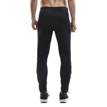 Craft Progress Pant Training Trousers (Side Pockets with Zip) Long Black/White Men