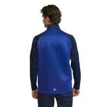 Craft Sport Training Jacket Squad 2.0 Full Zip (with side pockets, elastic functional material) cobalt blue Men