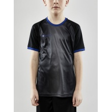 Craft Sport T-shirt (Jersey) Progress 2.0 Graphic Jersey - lightweight, functional and stretch material black/blue Kids