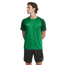 Craft Sport T-shirt Squad 2.0 Contrast Jersey (high elasticity, comfortable fit) green Men
