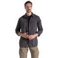 Craghoppers Long Sleeve Shirt NosiLife Adventure LS III (Chest Pocket, Lightweight) Dark Grey Men's