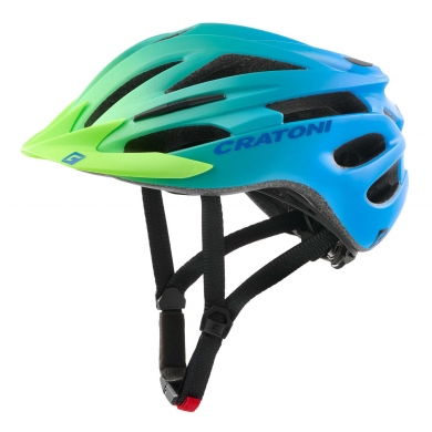 Cratoni Pacer Junior Bicycle Helmet #22 green/blue matte