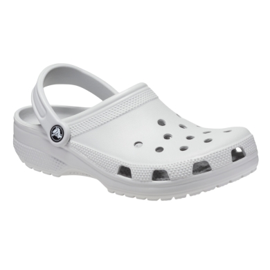 Crocs Classic Clog Sandals Light Grey Ladies