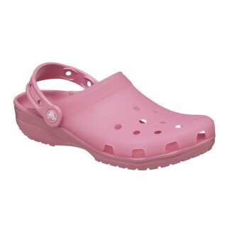Crocs Classic Frosted Clog Sandals pink for women