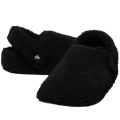 Crocs Classic Cozzzy Slippers (Faux Fur, Warm) Black - 1 Pair