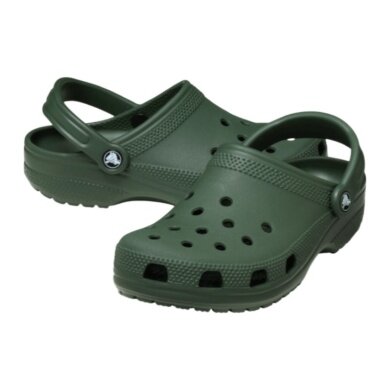 Crocs Classic Clog Sandal dark green