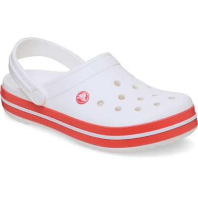 Crocs Sandal Crocband Clog white/red