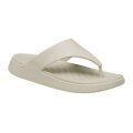 Crocs Getaway Triangle Flip Flops beige - Ladies