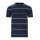 Cruz Leisure T-shirt Austin Striped (Cotton) navy blue Men's