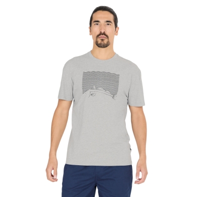 Cruz Leisure T-shirt Gander Printed (Cotton) grey Men's