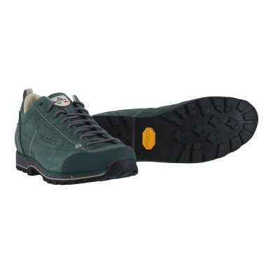 Dolomite Everyday Travel Shoes 54 Low FG Evo GTX (Nubuck Leather, Waterproof) Dark Green Men's