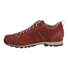 Dolomite Everyday Travel Shoes 54 Low FG Evo GTX (Nubuck Leather, Waterproof) Dark Red Men's