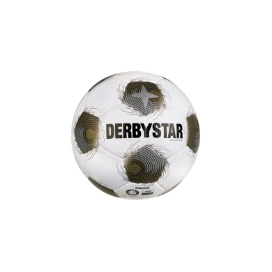 Derbystar Leisure Ball MINIball Brilliant v25 (Circumference: 47cm) white/gold/silver - 1 piece
