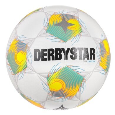 Derbystar Football FB-Club Light 350 v26 (Training Ball) white/yellow/green - 1 ball