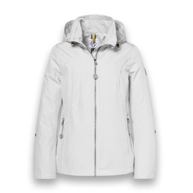 District Transition Jacket Forget Me Not (with hood, water-repellent) white ladies