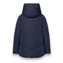 District Winter Padded Jacket Banff (with hood, windproof, water-repellent) navy blue ladies