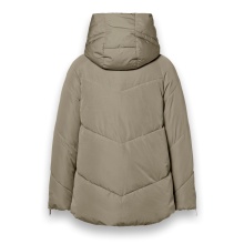 District Winter Padded Jacket Banff (with hood, windproof, water-repellent) olive green ladies